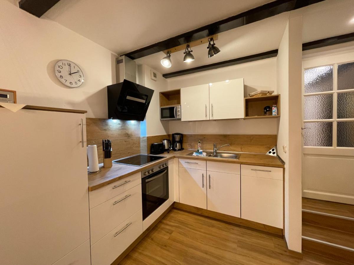 Ferienwohnung Urlaub im Fachwerk - Klink Quedlinburg Exterior foto